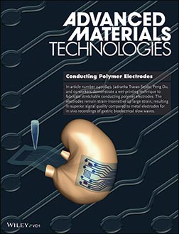 Journal cover - Zhu and Travas-Sejdic