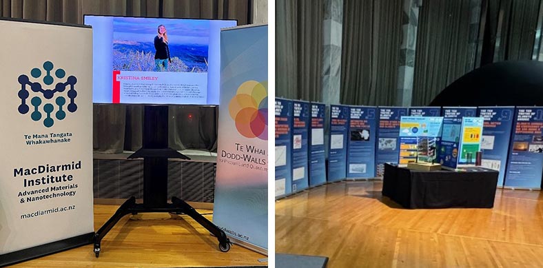 From left: ‘100 women, 100 words...’ on display at Parliament; ‘Far from Frozen II: Going to Extremes’ in the Banquet Hall. 