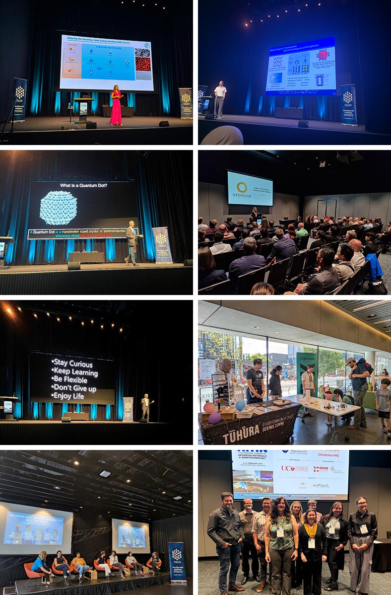 Plenary speakers, Tech Tasters, Women and Gender Minorities panel, and AMN11 Outreach