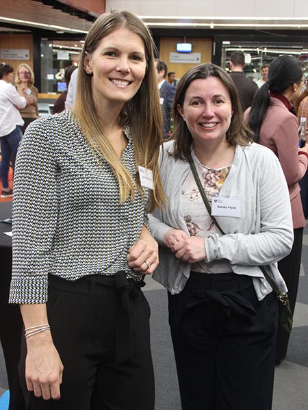 Jami Shepherd and Natalie Plank at C3