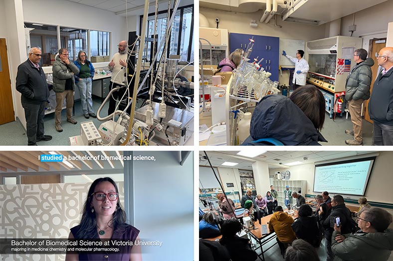 UoO-based researchers opened their labs for SciCon