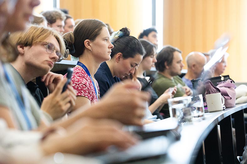 Symposium attendees