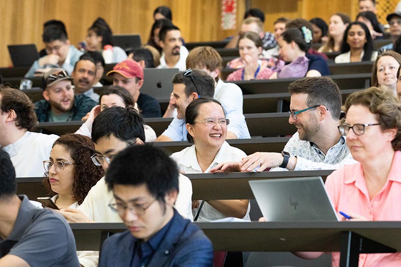 Symposium audience