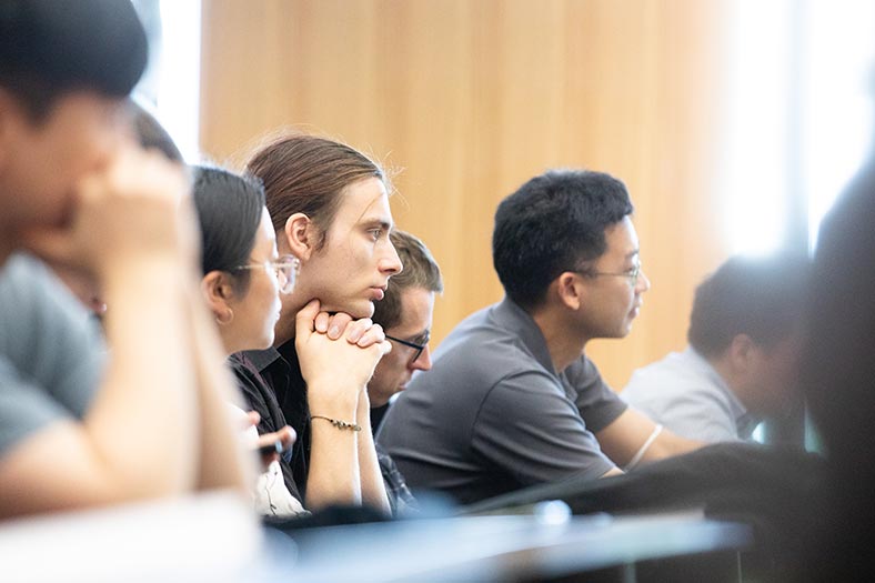 Symposium attendees