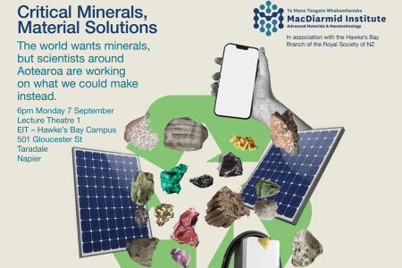 Critical Minerals, Material Solutions - Hawke's Bay (7 September)