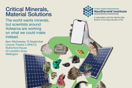 Critical Minerals, Material Solutions - Wellington (16 September)