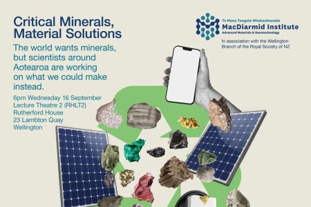 Critical Minerals, Material Solutions - Wellington (16 September)