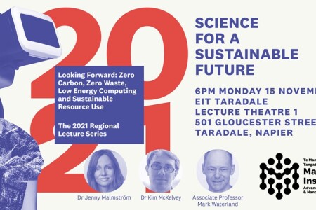 Science for a Sustainable Future - Napier (15 November)