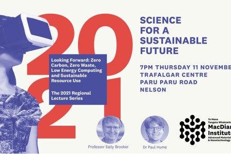 Science for a Sustainable Future - Nelson (11 November)