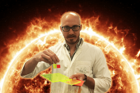 How to make solar electricity cheap? Move light sideways