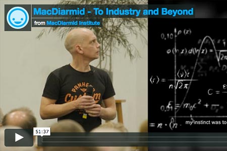 2018 Lecture Series: MacDiarmid - to Industry and Beyond! 