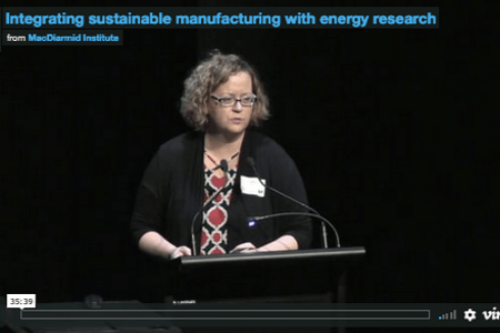 Integrating sustainable manufacturing with energy research