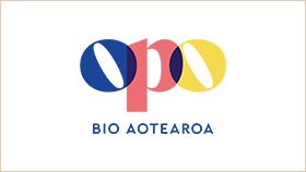 Opo Bio Aotearoa logo